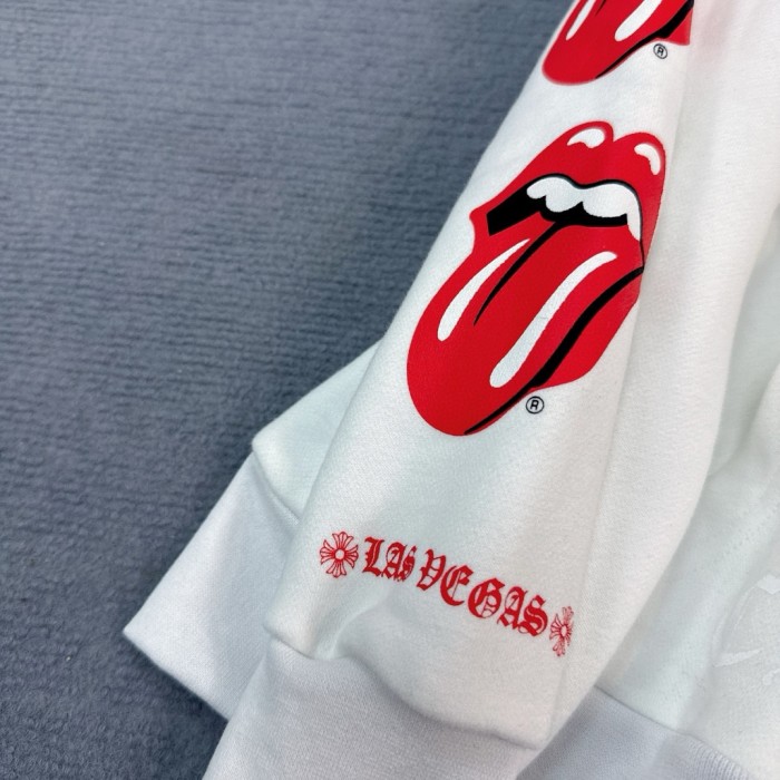 NIGO Chrome Hearts Men's Spring and Fall Solid Color Logo Printed Zipper Long Sleeve Hooded Jacket #nigo73629