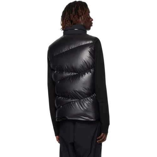 NIGO Moncler Men's Autumn and Winter Solid Color Zipper Standing Collar Puffer Down Vest #nigo73659