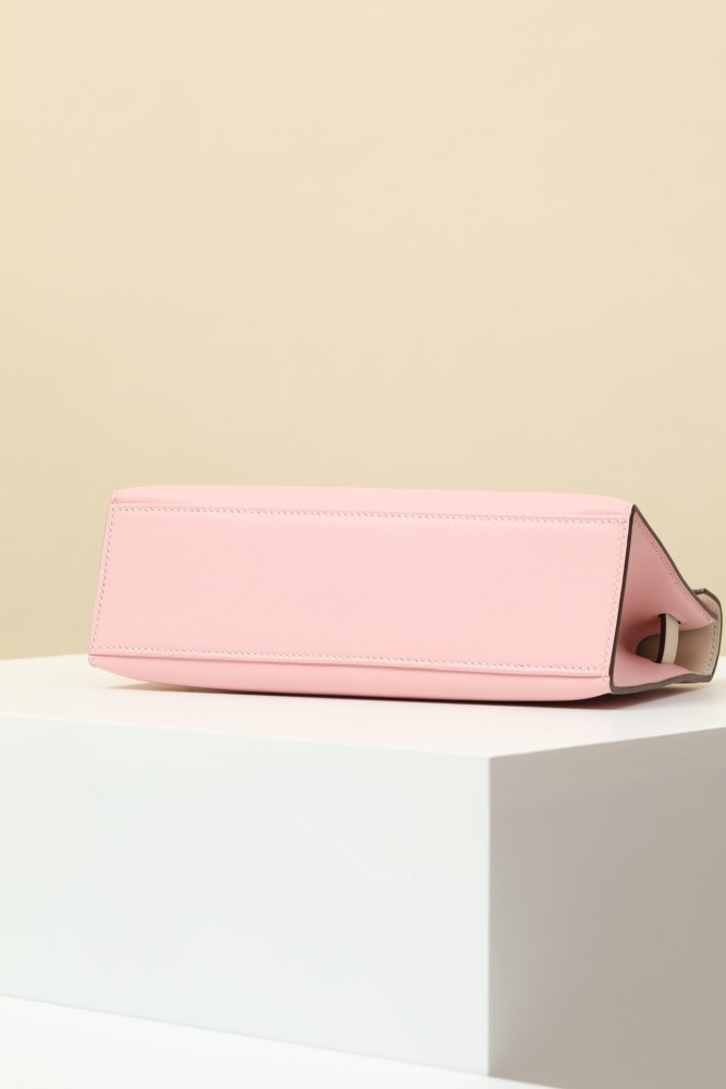 NIGO Hermes Women Pure Color Metal Buckle Cowhide Handbag Bag Bags #nigo73649