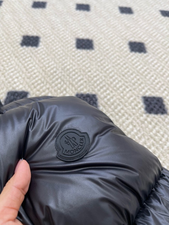 NIGO Moncler Men's Autumn and Winter Solid Color Zipper Standing Collar Puffer Down Vest #nigo73659