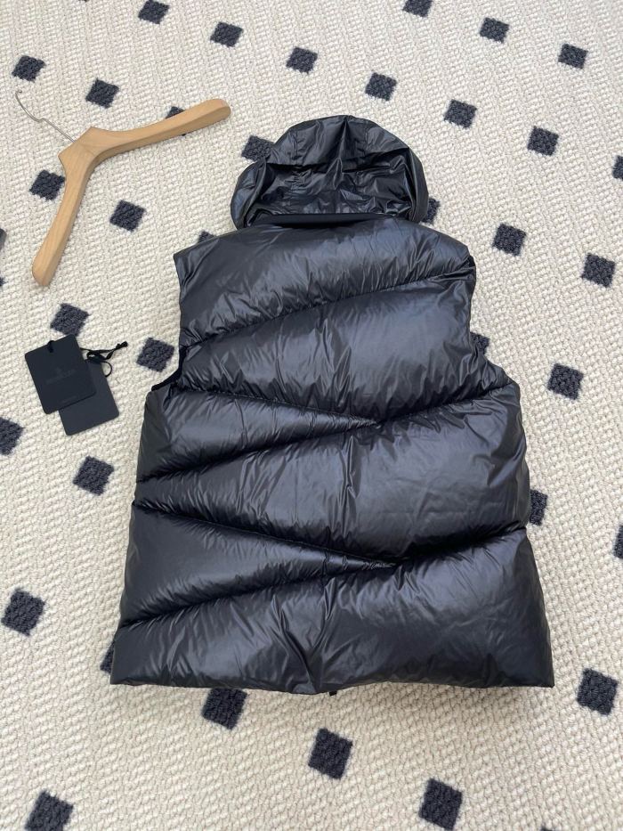 NIGO Moncler Men's Autumn and Winter Solid Color Zipper Standing Collar Puffer Down Vest #nigo73659