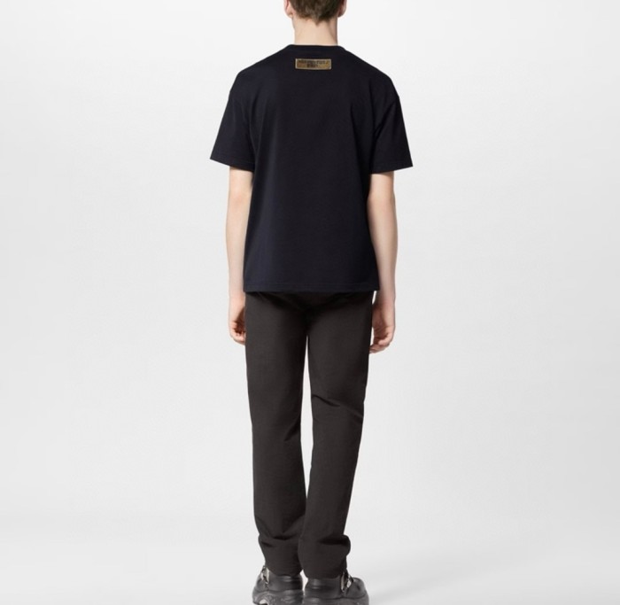 Louis Vuitton NIGO Beaded Embroidery Round Neck Short Sleeve T-Shirt #nigo94954