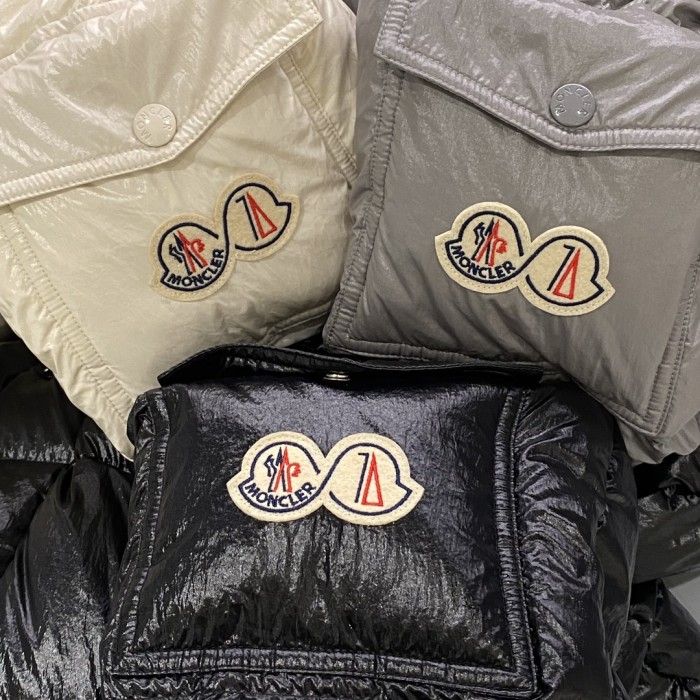 Nigo Moncler Men's Winter Solid Color Warm Zipper Casual Hooded Long Sleeve Puffer Down Jacket #nigo73683