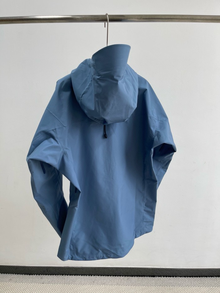 NIGO Arcteryx Autumn And Winter Solid Color Zipper Waterproof Windproof Long-Sleeved Hooded Jacket #nigo73669