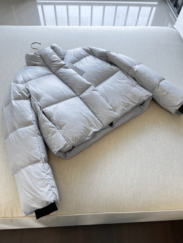 NIGO Canada Goose Women's Winter Solid Color Standing Collar Zipper Long Sleeve Puffer Down Jacket #nigo73694