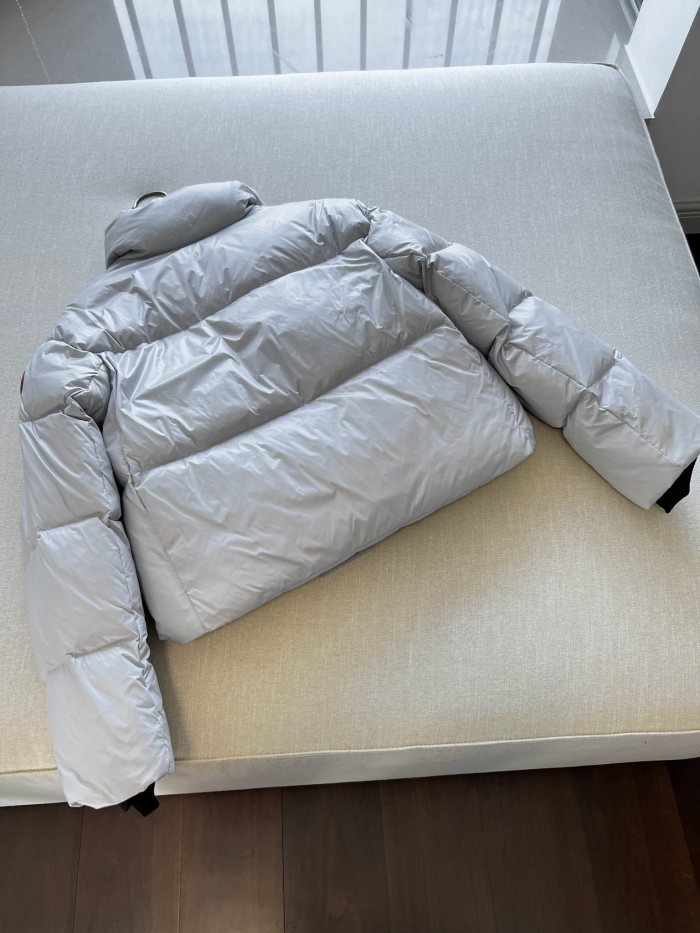 NIGO Canada Goose Women's Winter Solid Color Standing Collar Zipper Long Sleeve Puffer Down Jacket #nigo73694