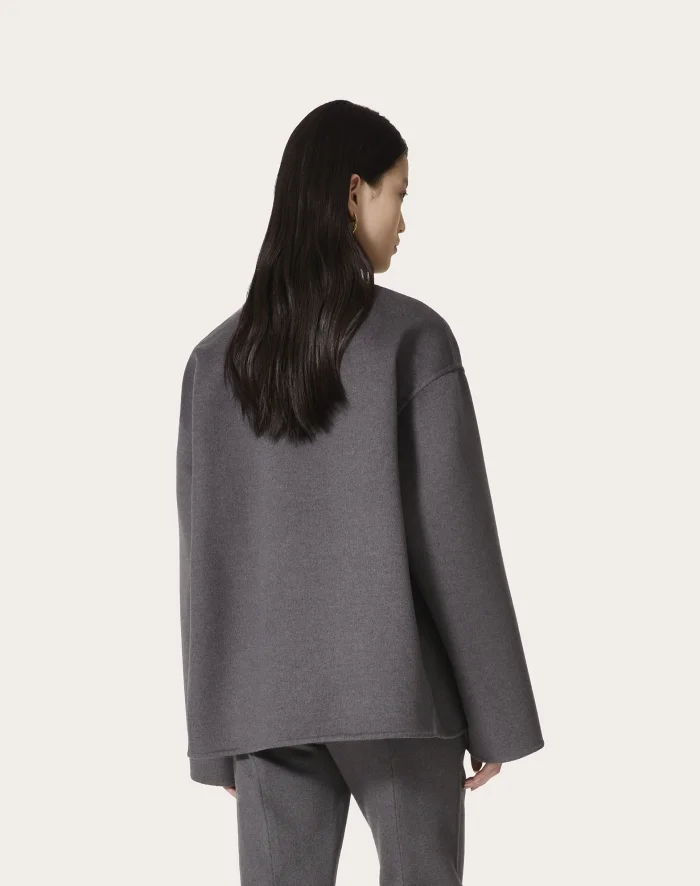 NIGO Valentino Women's Spring, Autumn And Winter V-Neck Solid Color Wool Cashmere Long Sleeve Fitted Sweater Ngvp #nigo9477