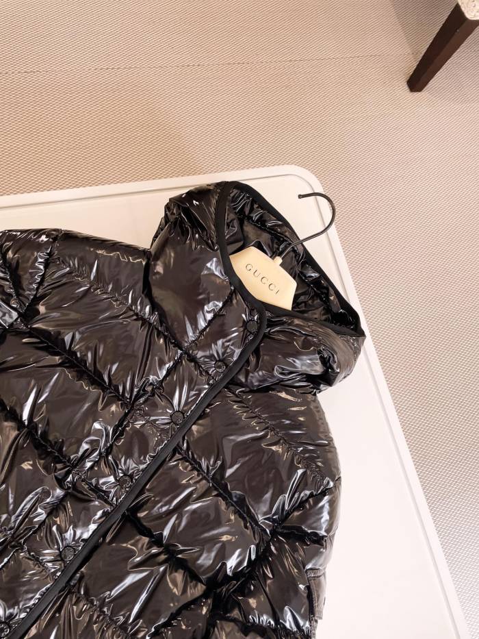 NIGO Moncler Women's Fall/Winter Solid Color Hooded Zipper Long Sleeve Puffer Down Jacket #nigo73721
