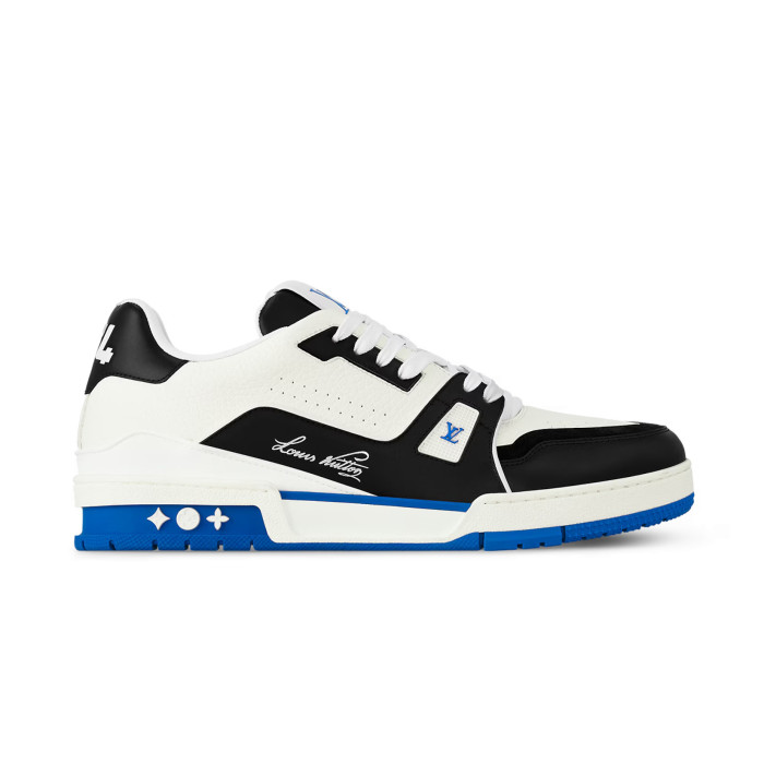 NIGO Louis Vuitton Men's And Women's Low Top Casual Sports Shoes Color blocking Fashion Trend Print Logo Sports Shoes #nigo73736