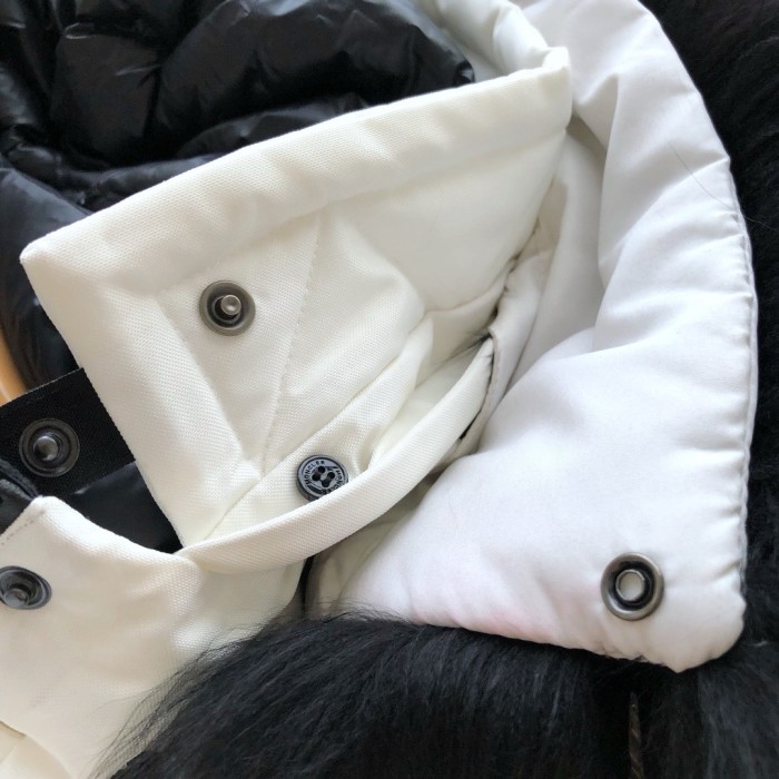 NIGO Moncler Women's Autumn and Winter Solid Color Hooded Waisted Long Sleeve Zipper Puffer Down Jacket #nigo73742