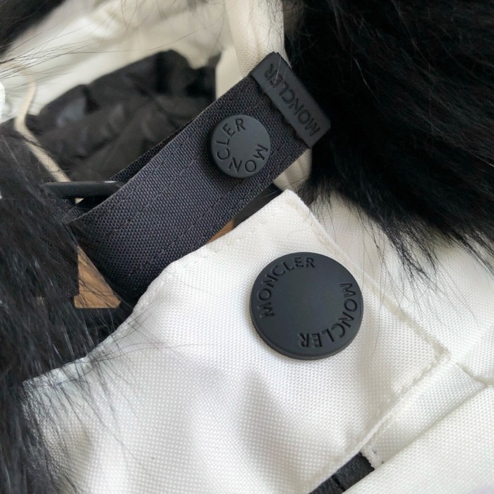 NIGO Moncler Women's Autumn and Winter Solid Color Hooded Waisted Long Sleeve Zipper Puffer Down Jacket #nigo73742