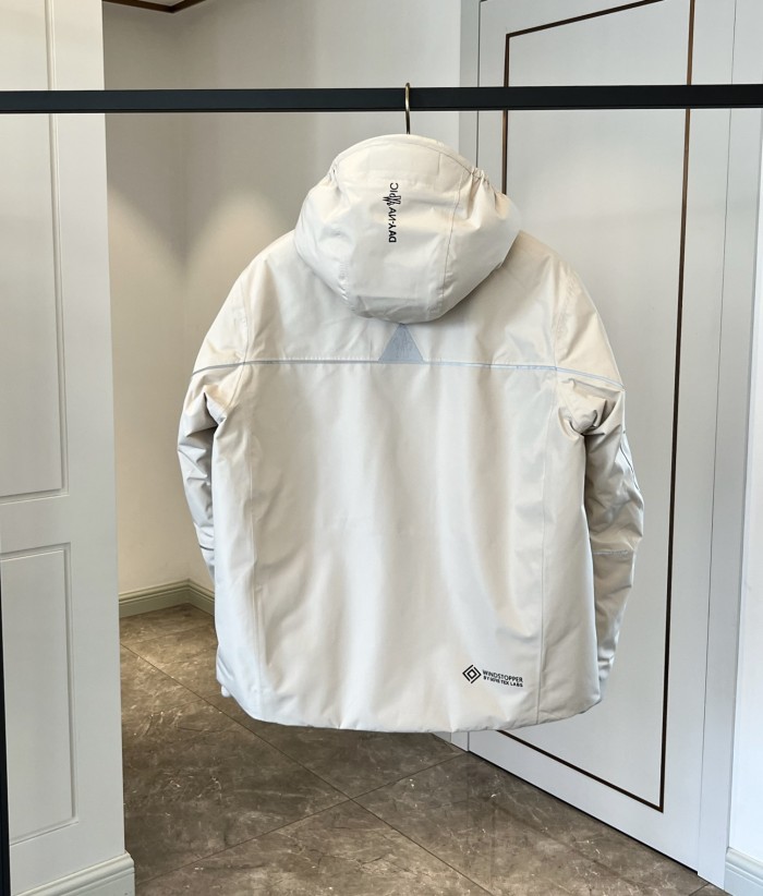 NIGO Moncler Women's Autumn and Winter Letter Printed Zipper Long Sleeve Puffer Down Jacket #nigo73757