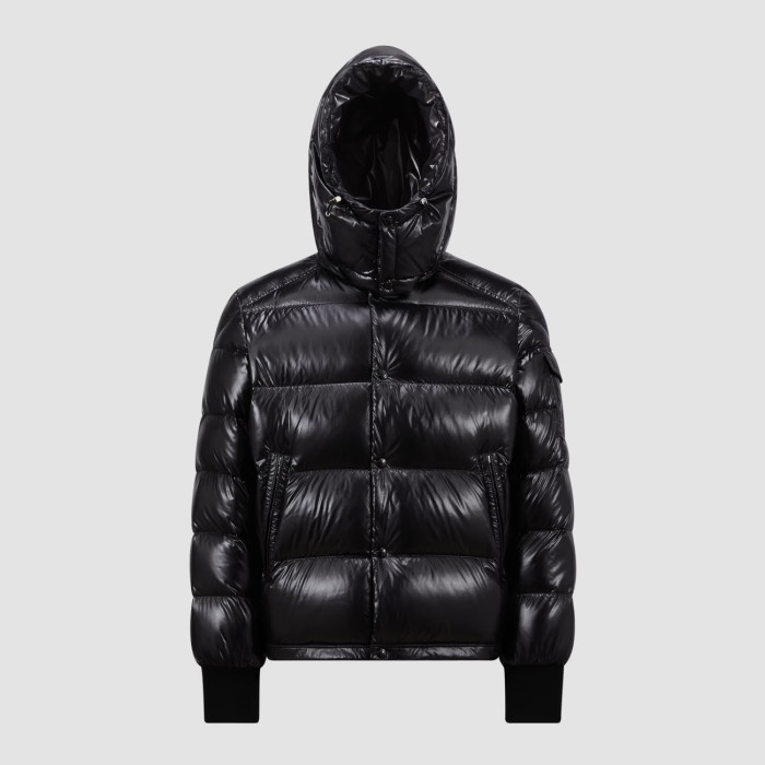 NIGO Moncler Men's Autumn and Winter Solid Color Nylon Waterproof Fabric Hooded Zipper Long Sleeve Puffer Down Jacket #nigo73749