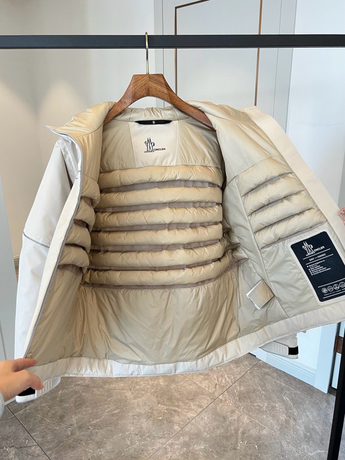 NIGO Moncler Women's Autumn and Winter Letter Printed Zipper Long Sleeve Puffer Down Jacket #nigo73757