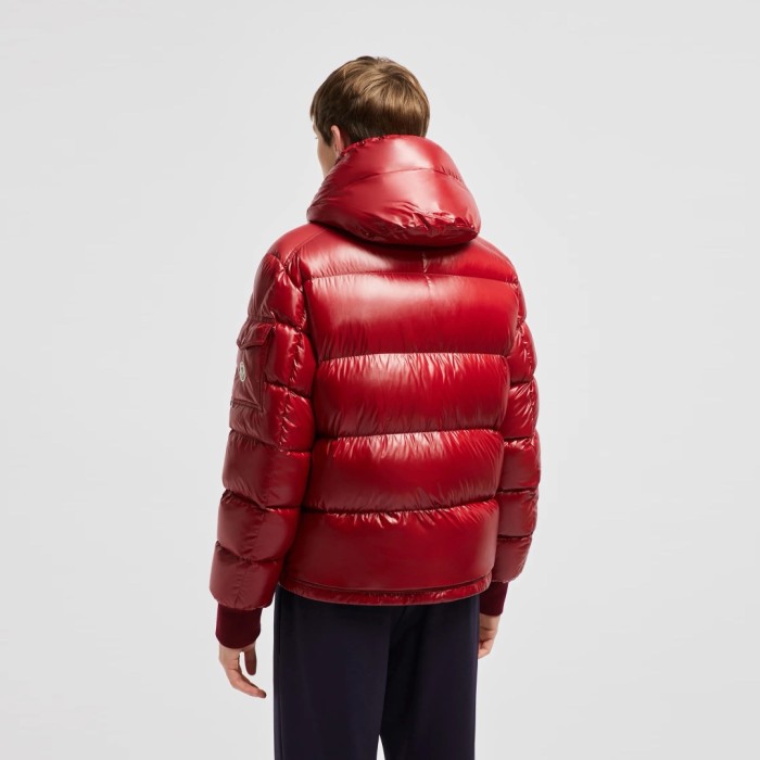 NIGO Moncler Men's Autumn and Winter Solid Color Nylon Waterproof Fabric Hooded Zipper Long Sleeve Puffer Down Jacket #nigo73749