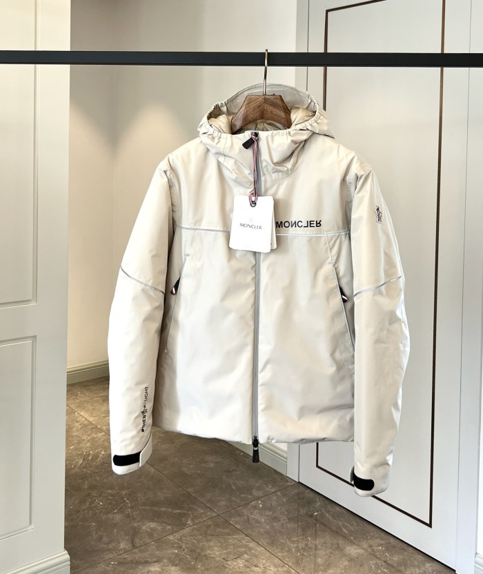 NIGO Moncler Women's Autumn and Winter Letter Printed Zipper Long Sleeve Puffer Down Jacket #nigo73757