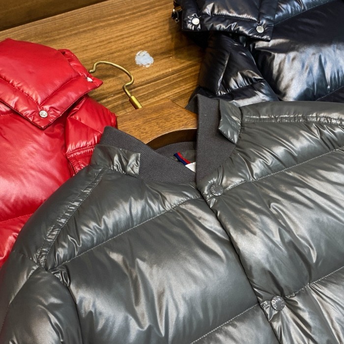 NIGO Moncler Men's Autumn and Winter Solid Color Nylon Waterproof Fabric Hooded Zipper Long Sleeve Puffer Down Jacket #nigo73749