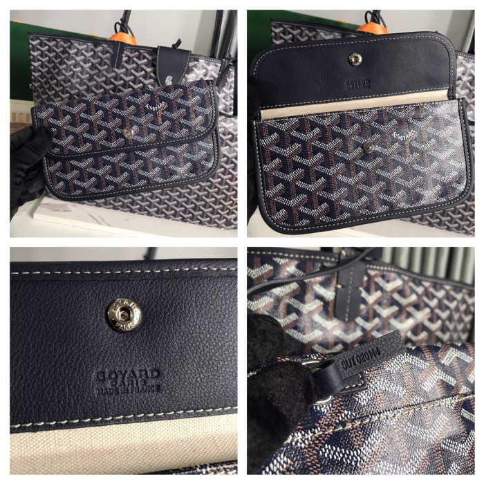 NIGO GOYARD Men's Women Saint Louis GM Handbag Y Full Print Casual Mother Bag Leather Shoulder Bag Tote Bags #nigo71687