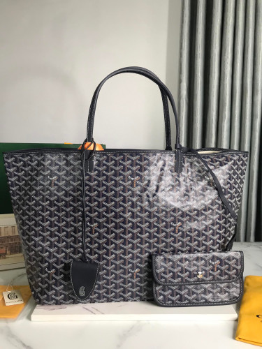 NIGO GOYARD Men's Women Saint Louis GM Handbag Y Full Print Casual Mother Bag Leather Shoulder Bag Tote Bags #nigo71687