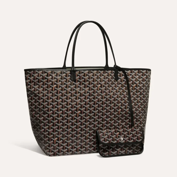 NIGO GOYARD Men's Women Saint Louis GM Handbag Y Full Print Casual Mother Bag Leather Shoulder Bag Tote Bags #nigo71687