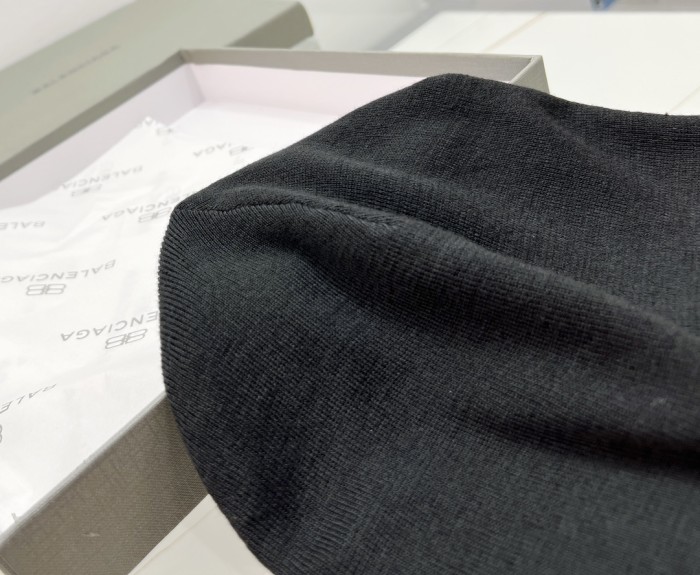 NIGO Balenciaga Women's Autumn and Winter Solid Color Knitted Warm Fleece Hat Cap #nigo73784