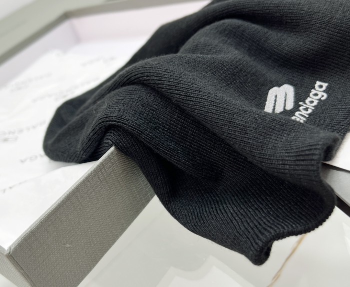 NIGO Balenciaga Women's Autumn and Winter Solid Color Knitted Warm Fleece Hat Cap #nigo73784