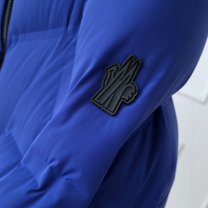 NIGO Moncler Men's Autumn and Winter Solid Color Zipper Hooded Long Sleeve Fitted Puffer Down Jacket #nigo73779