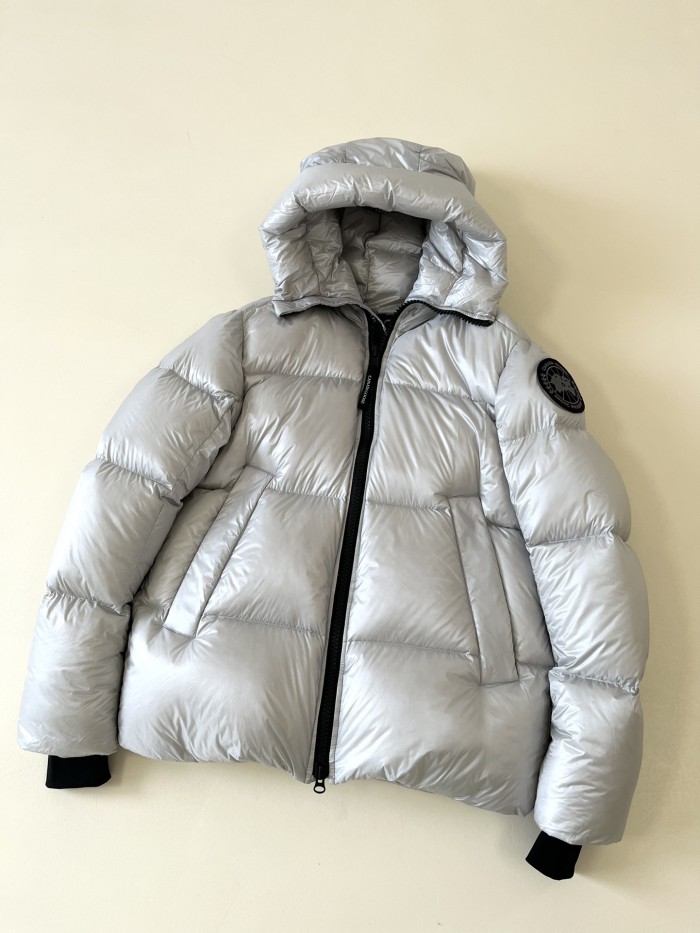 NIGO Canada Goose Men's Autumn and Winter Solid Color Hooded Long Sleeve Lined Removable Elastic Back Puffer Down Jacket #nigo73778