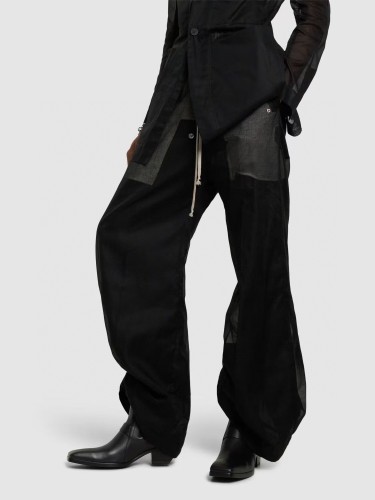 NIGO Rick Owens Men's Fall And Winter Short Cowhide Boots Fashion Black Casual Chelsea Shoes Ngvp #nigo9529