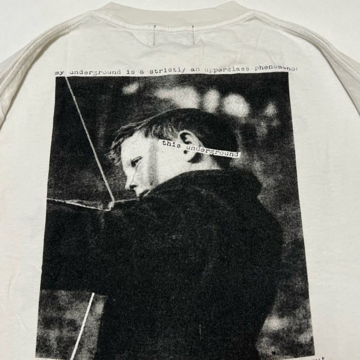 NIGO Enfants Riches Deprimes Men's Summer Ribbed Knit Washed Loose Pattern Printed Long Sleeve T-Shirt Pullover Ngvp #nigo73357