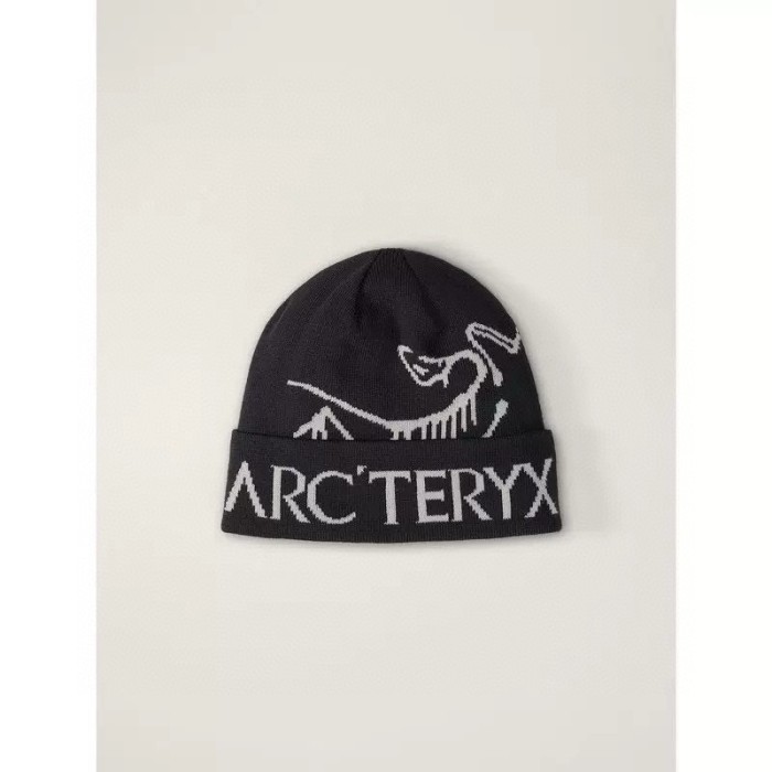 NIGO Arcteryx Men's and Women's Solid Color Logo Printed Recycled Polyester Fleece Hat Cap #nigo73845