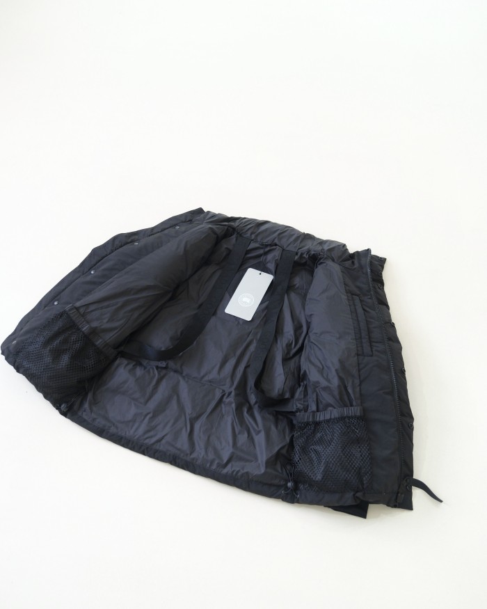 NIGO Canada Goose Men's and Women's Autumn and Winter Solid Color Standing Collar Zipper Long Sleeve Puffer Down Jacket #nigo73854