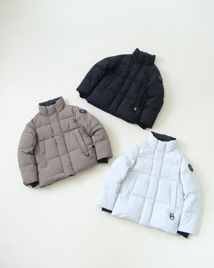 NIGO Canada Goose Men's and Women's Autumn and Winter Solid Color Standing Collar Zipper Long Sleeve Puffer Down Jacket #nigo73854