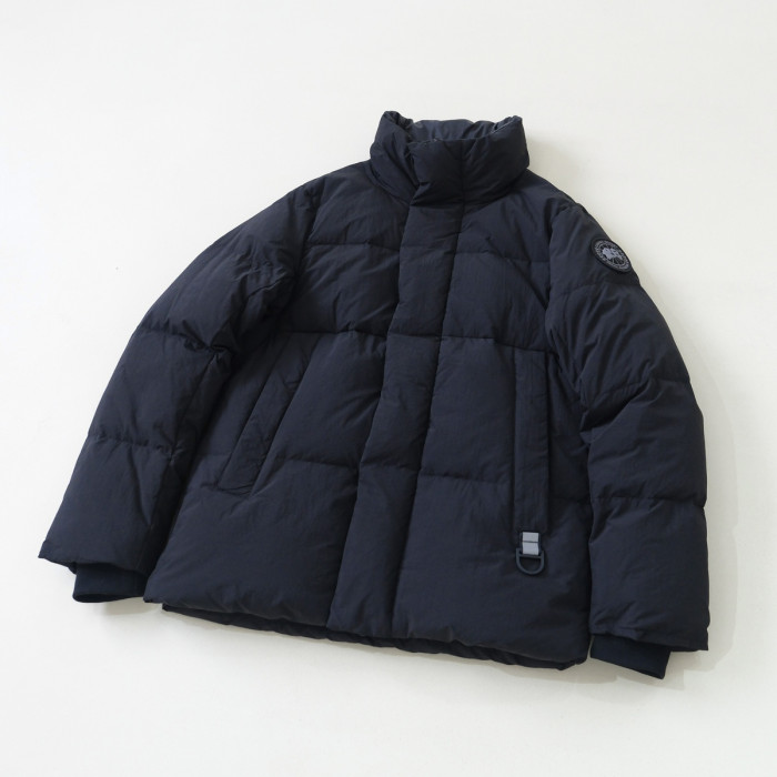 NIGO Canada Goose Men's and Women's Autumn and Winter Solid Color Standing Collar Zipper Long Sleeve Puffer Down Jacket #nigo73854