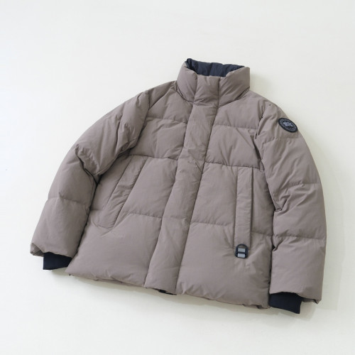 NIGO Canada Goose Men's and Women's Autumn and Winter Solid Color Standing Collar Zipper Long Sleeve Puffer Down Jacket #nigo73854