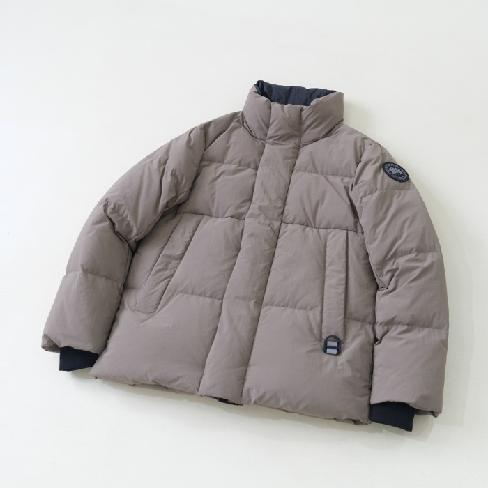 NIGO Canada Goose Men's and Women's Autumn and Winter Solid Color Standing Collar Zipper Long Sleeve Puffer Down Jacket #nigo73854