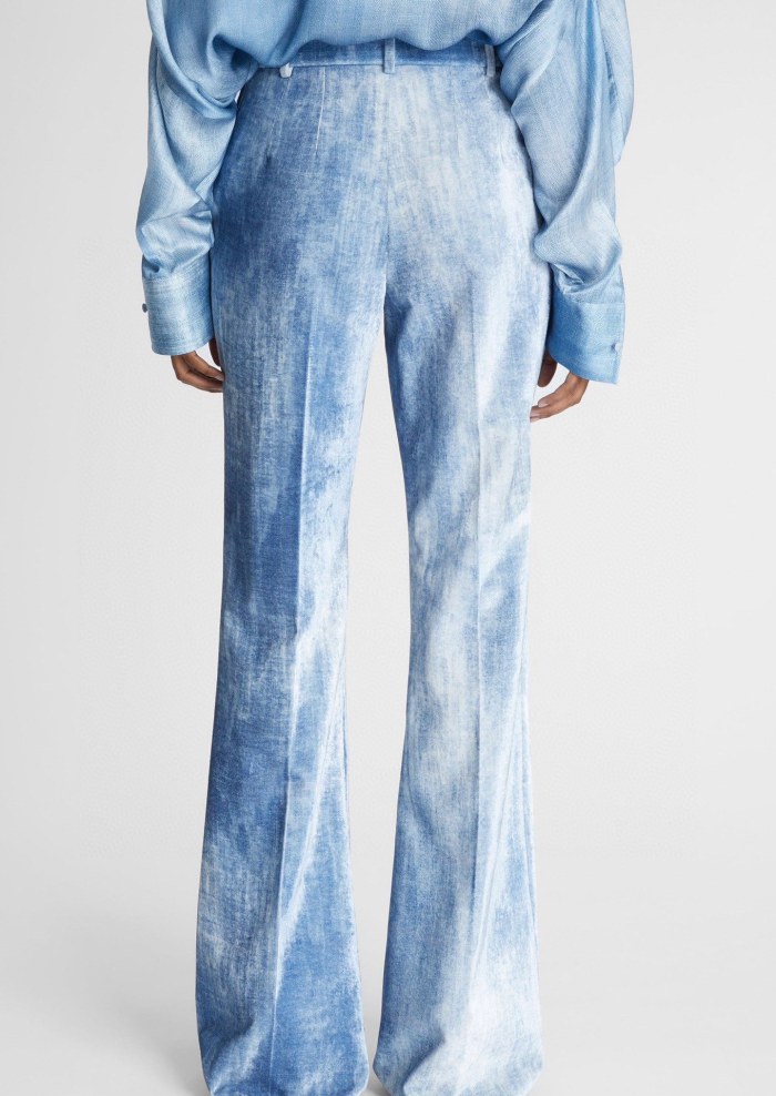 NIGO Ermanno Scervino Women's Colorblocking Single-Breasted Slim Long-Sleeved Suit Set Blazer Jacket Spring And Autumn Casual Gradient High-Waisted Pants Ngvp #nigo9531