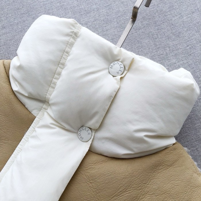 NIGO Moncler Women's Autumn and Winter Solid Color Standing Collar Zipper Puffer Down Long Sleeve Jacket #nigo73868
