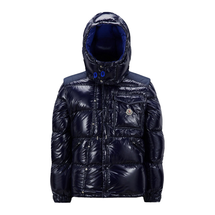 NIGO Moncler Men's Autumn and Winter Solid Color Adjustable Hood Removable Ichabod Puffer Down Jacket #nigo73895