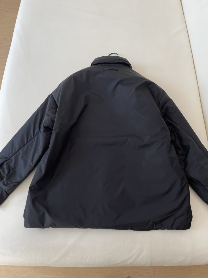 NIGO Prada Women's Autumn and Winter Solid Color Logo Label Single Breasted Loose Long Sleeve Jacket #nigo73929