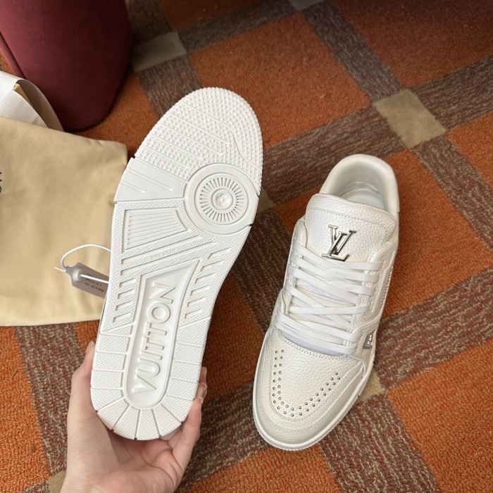 NIGO Louis Vuitton Trainer Men's Sneakers Rivet Design Fashion Casual Lace-Up Shoes #nigo73941