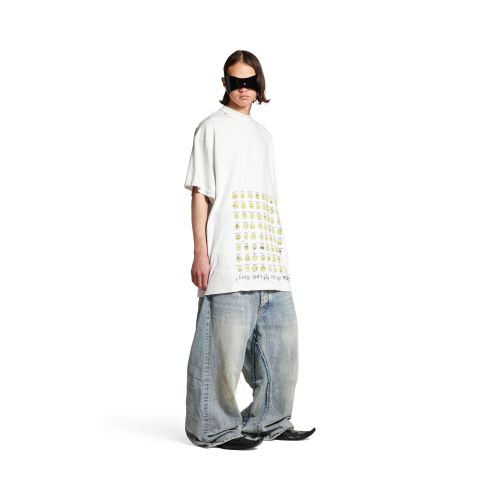 NIGO Balenciaga Men Women HOW ARE YOU FEELING TODAY Printed Round Neck Cotton Summer Straight Loose Solid Color Short Sleeve T-Shirt Ngvp #nigo9555