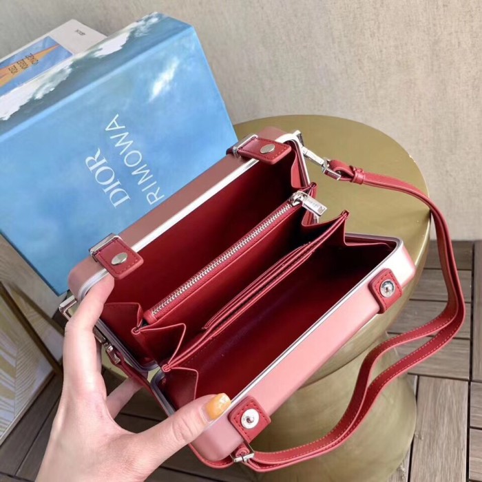 NIGO Dior x Rimowa Fashionable Leisure Bags With Square Logo Print Adjustable Shoulder Strap Crossbody Bag Handbag #nigo73955