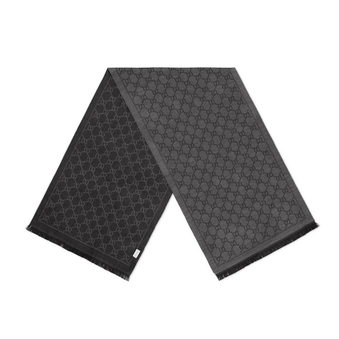 NIGO Gucci Women's Autumn and Winter Monogrammed Double Sided Cashmere Scarf #nigo73969