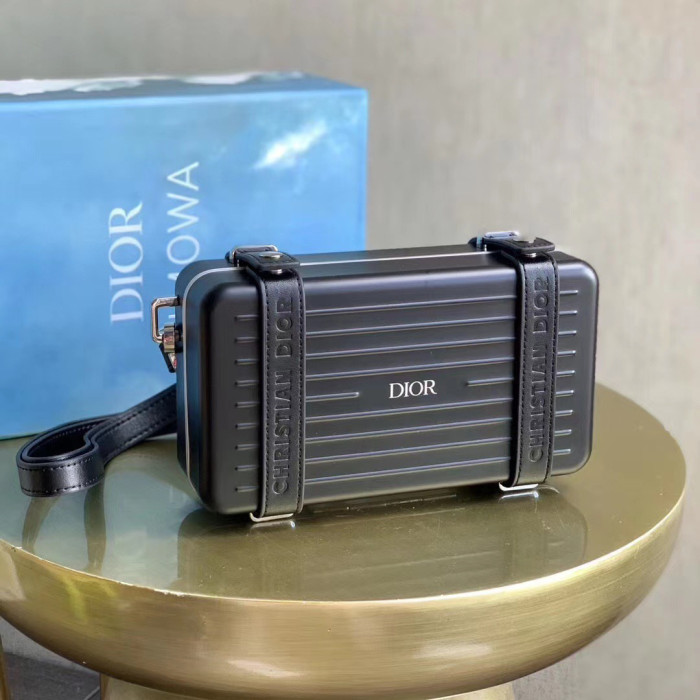 NIGO Dior x Rimowa Fashionable Leisure Bags With Square Logo Print Adjustable Shoulder Strap Crossbody Bag Handbag #nigo73955
