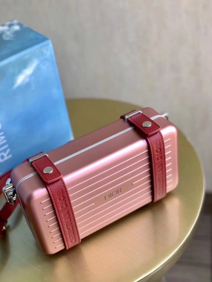 NIGO Dior x Rimowa Fashionable Leisure Bags With Square Logo Print Adjustable Shoulder Strap Crossbody Bag Handbag #nigo73955