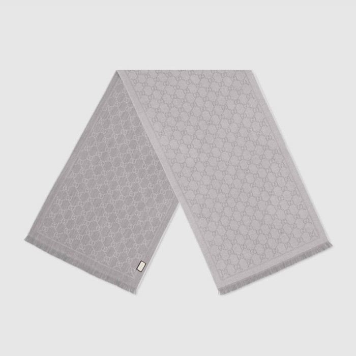 NIGO Gucci Women's Autumn and Winter Monogrammed Double Sided Cashmere Scarf #nigo73969