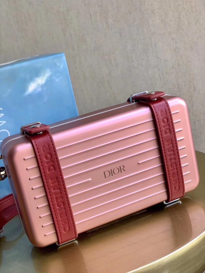 NIGO Dior x Rimowa Fashionable Leisure Bags With Square Logo Print Adjustable Shoulder Strap Crossbody Bag Handbag #nigo73955