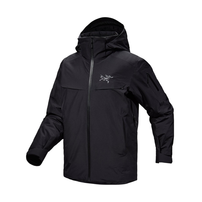 NIGO Arcteryx Men’s Autumn And Winter Solid Color Zipper Waterproof Windproof Long-Sleeved Hooded Puffer Down Jacket #nigo74124