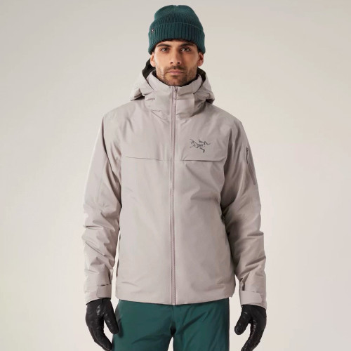 NIGO Arcteryx Men’s Autumn And Winter Solid Color Zipper Waterproof Windproof Long-Sleeved Hooded Puffer Down Jacket #nigo74124